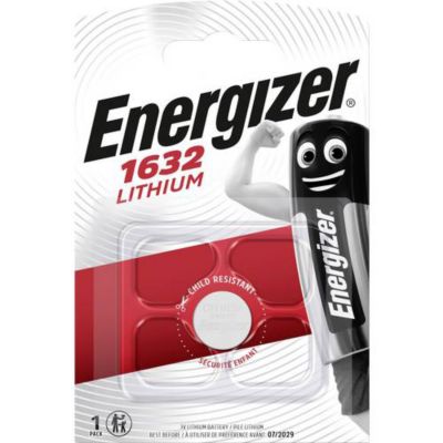 Pile bouton CR 1632 lithium Energizer 130 mAh 3 V - vue 2