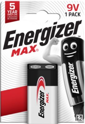 Energizer Blister Pile alcaline MAX 9 V / 6LR61 / E Block - vue 2