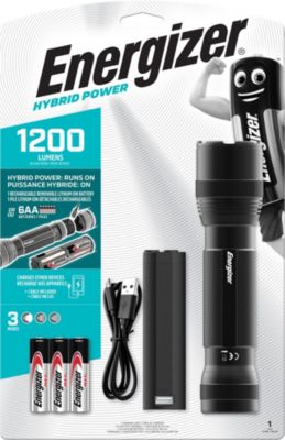 Lampe torche à main hybride 1200 lm
