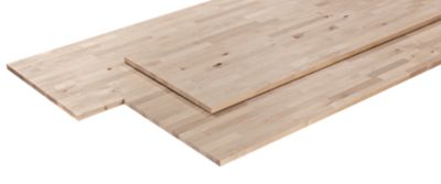 Tablette en bouleau massif naturel 40 x 200 cm, ép.18 mm