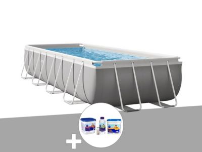 Intex Piscine Rectangulaire Prism Frame
