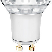 8 ampoules LED GU10 spot Diall 4,5W=50W blanc chaud
