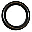 8 anneaux Colours Fusca pvc noir Ø28 mm