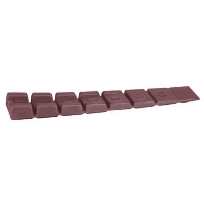 8 cales meuble plastique Diall Marron