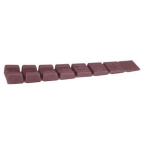 8 cales meuble plastique Diall Marron