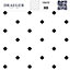 8 carreaux adhésifs motif carré noir sur fond blanc L.10 x H.10 x l.0,4cm