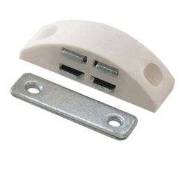 8 loqueteaux Blanc 4 kg entraxe 34mm Diall
