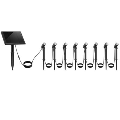 8 Spots solaires connectés MINI ROUNDY 200LM