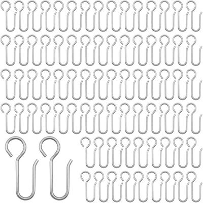 JDNFKG 200 Pièces De Crochets Pour Rideaux En Métal, Crochets Pour