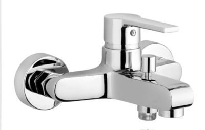 Mitigeur de baignoire chrome Lemans Paini