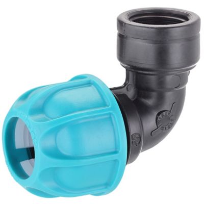 Coude Ø 3/4 Claber avec filetage F. 3/4