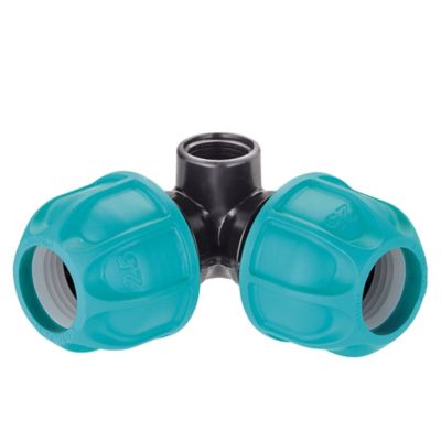 Raccord coudé Ø 3/4 Claber filetage F. 1/2