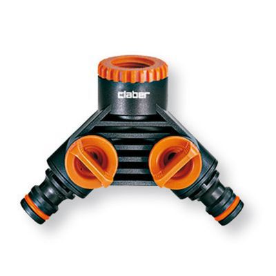 Raccord double robinet