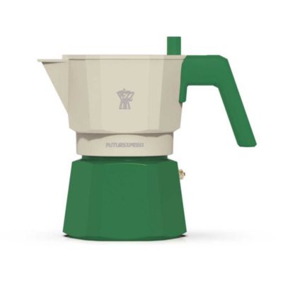 Piezzi Cafetiere italienne PEZZETTI FUTUREXPRESS 3 tasses aluminium vert foret - vue 4