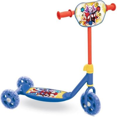 Trottinette 3-roues MONDO My First Scooter Spidey 2-4 ans, capacité 20 kg
