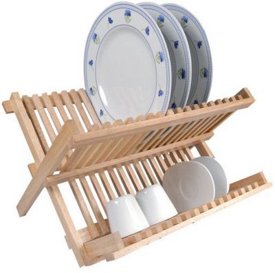 METALTEX Égouttoir pliable bois - vue 1
