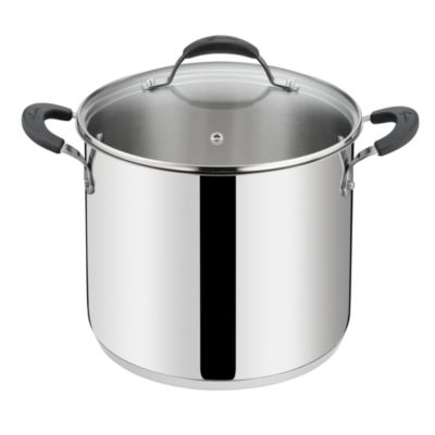 Lagostina Marmite Tempra avec son couvercle 18 cm en acier inoxydable