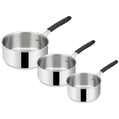 Lagostina Série de 3 casseroles inox 16/18/20cm 12896600003 tempra