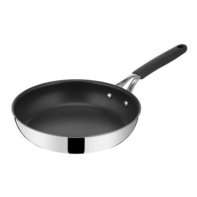 Poele sauteuse Lagostina Triply 28 cm inox noir