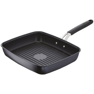 Lagostina Poêle grill 29x25cm fonte d'aluminium 12165040925 tempra