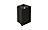 Meuble complément sous vasque graphite mat Vague 34 cm version gauche Meuble complément sous vasque graphite mat Vague 34 cm version gauche