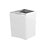 Meuble complément sous vasque blanc mat Vague 34 cm version droite Meuble complément sous vasque blanc mat Vague 34 cm version droite