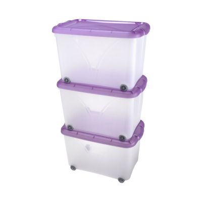 Bac De Rangement Castorama
 - Lot De 3 Boites 60 L Castorama