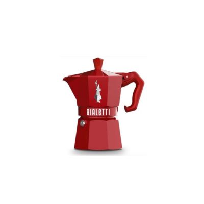 Cafetière italienne 3 tasses rouge Bialetti 0009055 moka exclusive