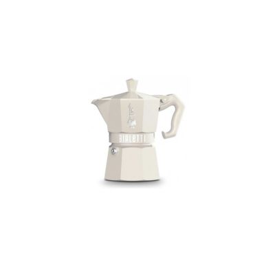 Cafetière italienne 3 tasses crème Bialetti 0009059