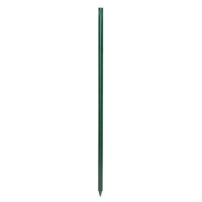 Poteau en T en acier coloris vert H.1,20 m