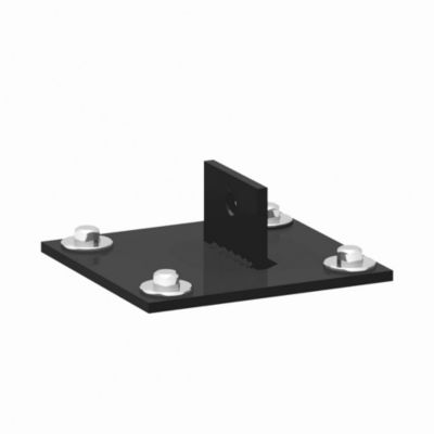 jambe de force Non spécifié Modèle à visser Acier galvanisé H.4.8 cm