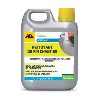 Nettoyant fin de chantier intérieur extérieur Fila 1L