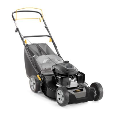 Tondeuse thermique 145 cm³ - largeur de coupe 46 cm - hauteur de coupe 22 à 65 mm - bac 60 L Alpina AL4 46 SH