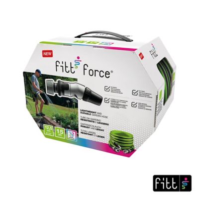 Tuyau d'arrosage Fitt Force lime à¸12 5 mm L.15 m  avec accessoires