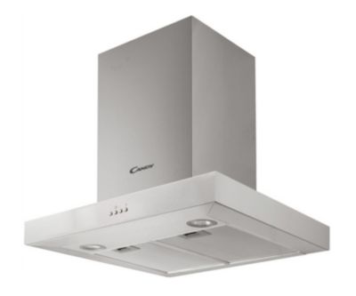 Hotte décorative murale 60cm 571m3/h inox Candy CMB655X