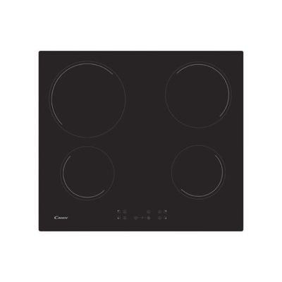 Plaque Vitrocéramique Candy CC64CH – 4 Foyers, 6500W, Commandes Sensitives - vue 3