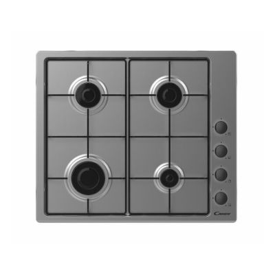 Plaque de Cuisson à Gaz CANDY CHW6LBX – 4 Brûleurs, Inox, 7000W - vue 2