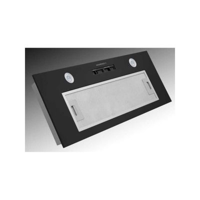 Hotte murale filtrante Rosières RHG5801PN1 52 cm extraction jusqu'à 606 m³h 3 vitesses LED 2x4 W clapet anti retour filtres inclus Neuf - vue 4