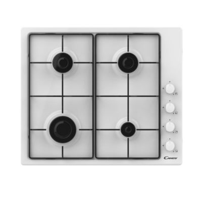 Plaque De Cuisson Gaz Candy CHW640WLW – 4 Foyers, Allumage Électronique, Surface Inox - vue 8