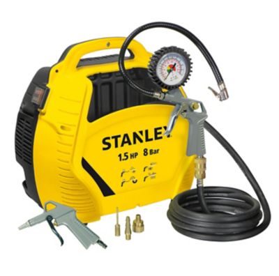 Compresseur d'air portatif Stanley Ait Kit 1 5cv