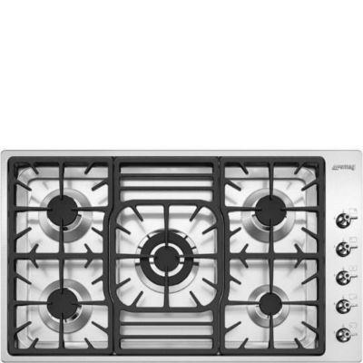 Plaque de cuisson gaz smeg 5 foyers 86.7 cm