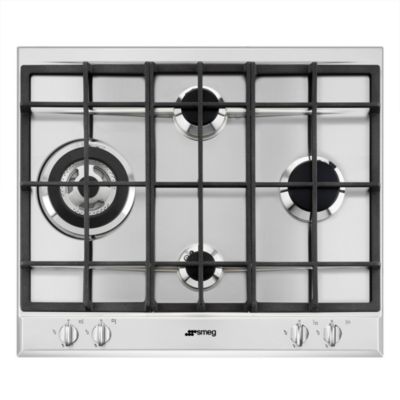 Smeg Plaque Gaz Inox 60 cm - vue 2