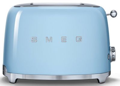Smeg Grille-pain Bleu Azur - TSF01PBEU - vue 5