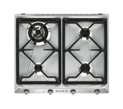 Plaque de cuisson gaz smeg integre 4 foyers 3300 W 64.0 cm