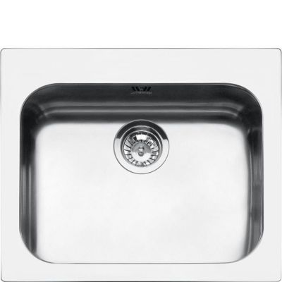 Évier Smeg VS50P3 Acier inoxydable 58 cm 1 bac