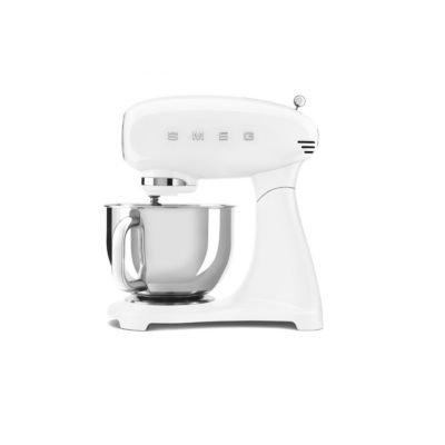 Smeg Robot pâtissier - SMF03WHEU - 10 vitesses - 800 Watts - Bol 4.8L en inox Blanc - vue 5