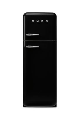 Réfrigérateur congélateur à poser ouverture droite Smeg FAB30RBL5 222L / 72L noir - Smeg
