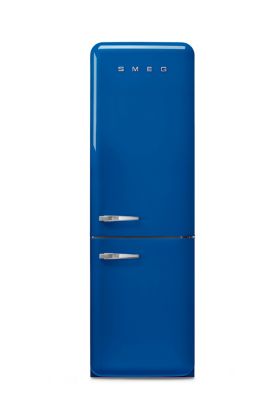 Réfrigérateur congélateur à poser ouverture droite Smeg FAB32RBE5 234L / 97L bleu - Smeg