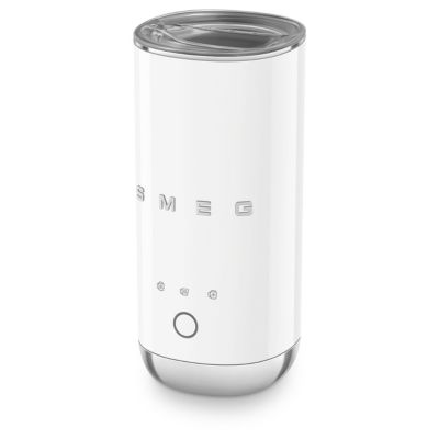 Emulsionneur de lait 500w 0.12 / 0.18l blanc Smeg MFF02WHEU années 50
