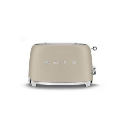 Grille-pain 2 fentes 950w beige lin Smeg TSF01MLMEU